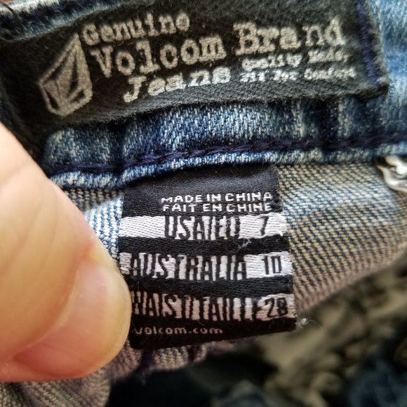 Genuine Volcom Brand Jeans - Super Skinny - distressed - Picture 11 of 16